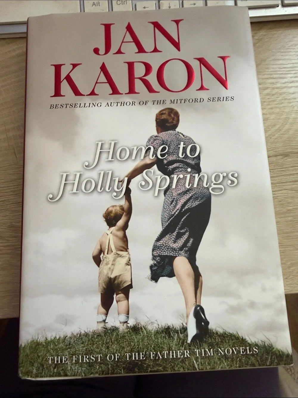 Home to Holly Springs Hardcover - Cream & Red Cover